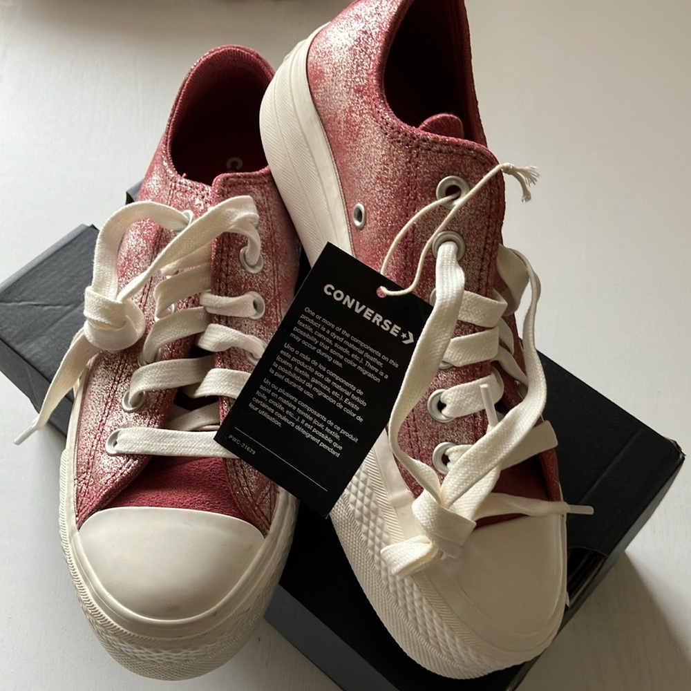 Converse Chuck Taylor All Star Lift Platform Oxford Sneakers (Size 7)NWT - Picture 14 of 16